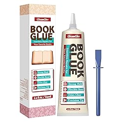 Book Glue, Dries Clear & Flexible Book Binding Glue