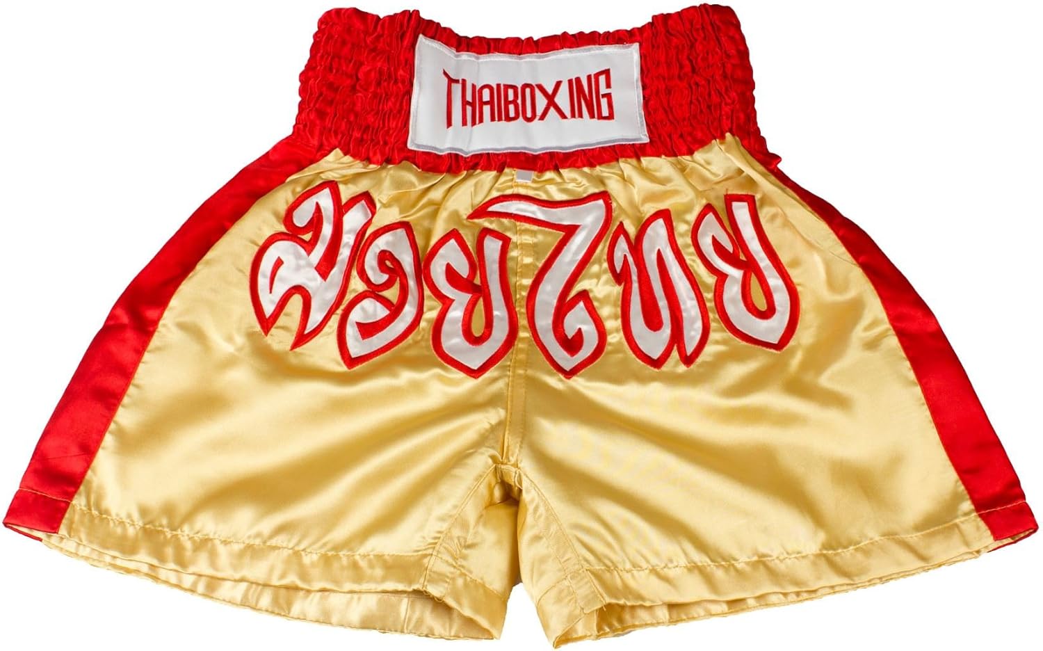 LOFBAZ Kid Muay Thai Boxing Shorts Kick Boxing Trunks Satin Size 2XSM