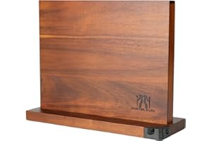 Magnetic Knife Holder with Enhanced Magnets, Multifunctional Magnetic Knife Block, Universal Knife Storage & Kitchen Tool Org