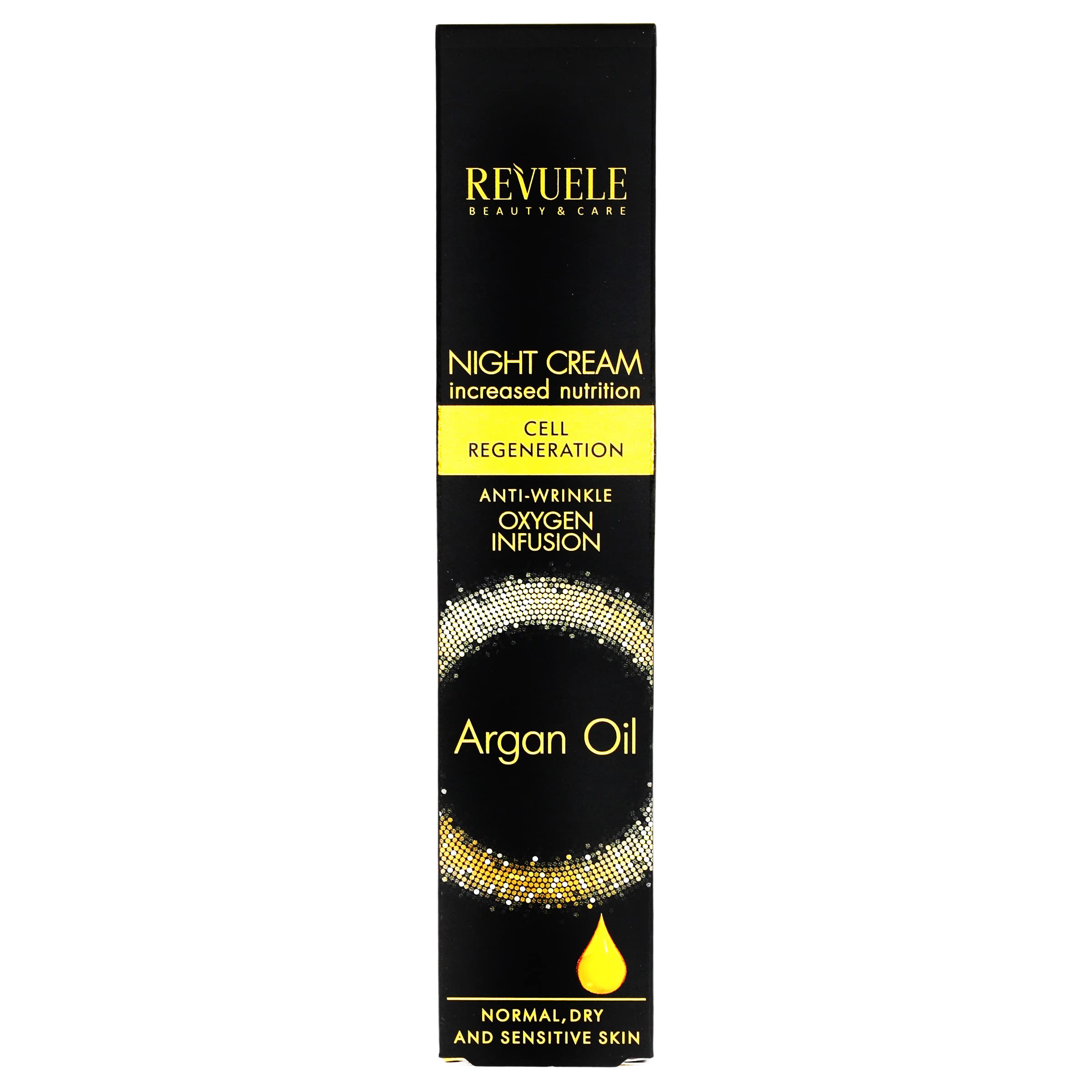 Revuele - Argan Oil Moisturizing Night Face Cream - 50ml