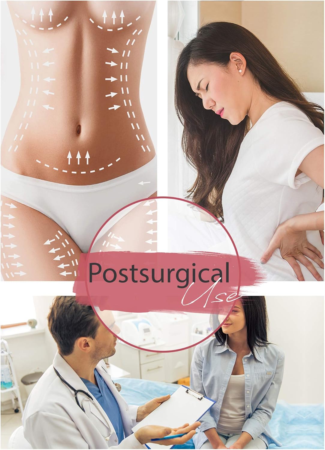 LT.ROSE BBL Faja Tummy Tuck S111 Post Surgery Compression Garment for Women Faja Colombiana at  Women’s Clothing store