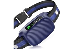 PRTRFLC Dog Bark Collar for Large Medium Dogs,Automatic Anti-Barking Collar with 8 Adjustable Sensitivity & 3 Effective Train