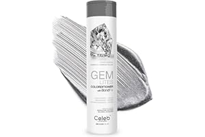 Celeb Luxury Colorwash Color Depositing Conditioner - Color Refresher , Vegan Hair Dye Mask, Bondfix Bond Rebuilder, Gem Lites Silvery Diamond