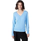 Style Republic 100% Pure Cashmere V-Neck Women's Sweater