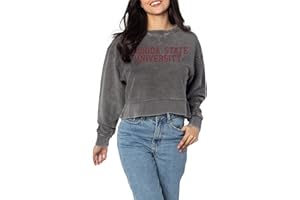 chicka-d NCAA womens Corded Boxy Pullover