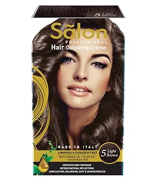 Modicare Salon Professional Hair Color-Light Brown (5)-145 ml