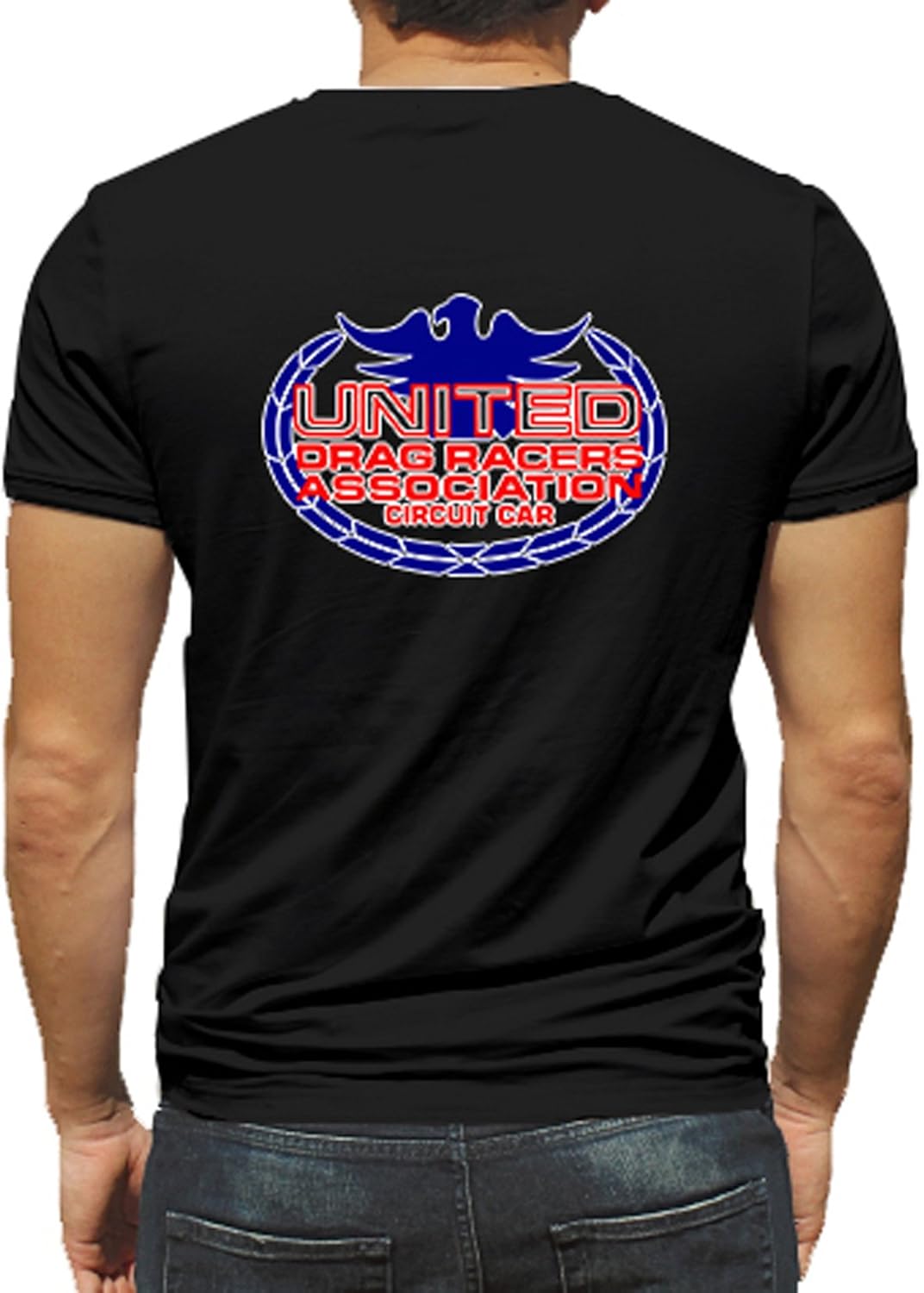 United Drag Racers Association Circuit Car Hot Rod Rat Nostalgia Drag Race Racing UDRA Black Short Sleeve Shirt