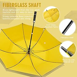 ZOMAKE Large Golf Umbrella for Rain Heavy Duty,Big