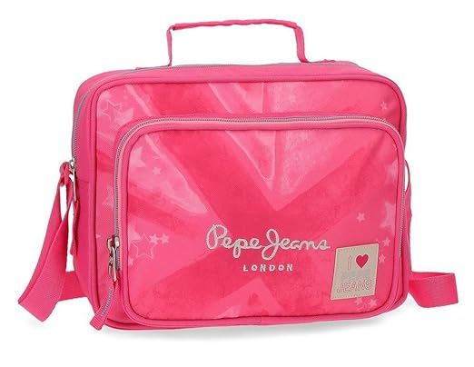 Utensilientasche-Schultertasche Pepe Jeans Clea Rosa