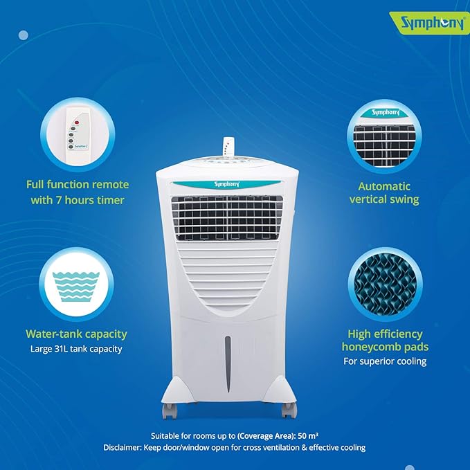 symphony hicool i room air cooler