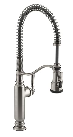 KOHLER K-77515-VS Tournant Semi-Professional Pull-Down Kitchen Sink