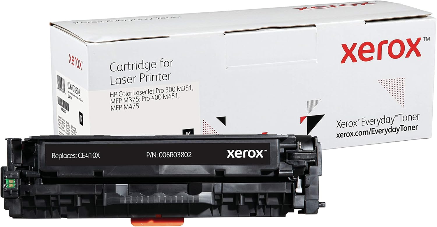 Xerox Everyday Compatible HP 305X CE410X Black Toner, High Capacity, Remanufactured