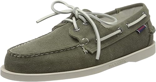 Mens canvas boat shoes uk Clearance
