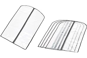 �鶹�� Basics Zippered Peva Garment Storage Bag - 5-Pack