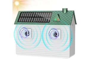 tuncate® New Anti Barking Device, Outdoor Solar Weatherproof Dog Bark Deterrent Devices - Effective, Safety, Humane Solution for All Dog Sizes