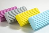 Scrub Daddy Damp Duster Yellow - Antistatic Reusable Cleaning Sponge view 2