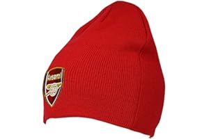 ARSENAL F.C. ARSENAL FC Official Knitted Hat RD Red Beanie