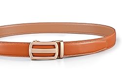 guvoosm Mens Belt,Ratchet Dress Adjustable Belts