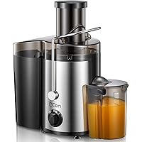 Centrifugal Juicer Machine, Juicer Extractor with Wide Mouth 3” Feed Chute for Fruit Vegetable, Easy to Clean, Stainless…