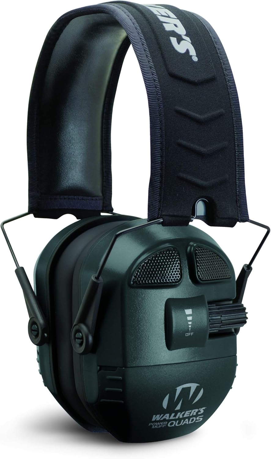 Walker's Ultimate Power Muff Quads with AFT/Electric, Black : Clothing