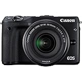 Canon EOS M3 Mirrorless Camera Kit with EF-M