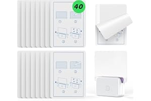 LFSYS 40 Packs Refill Card(Refills Only) for Plug in UV Light Fly Trap, Sticky Board Refills for LFSYS Plug-in Fly Trap