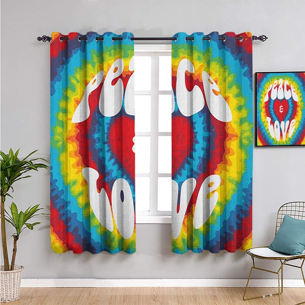Amazon.com: 70s Party Thermal Insulated Room Darkening ...