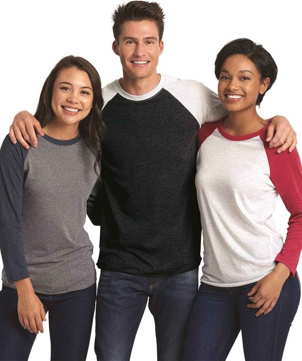 next level raglan tee