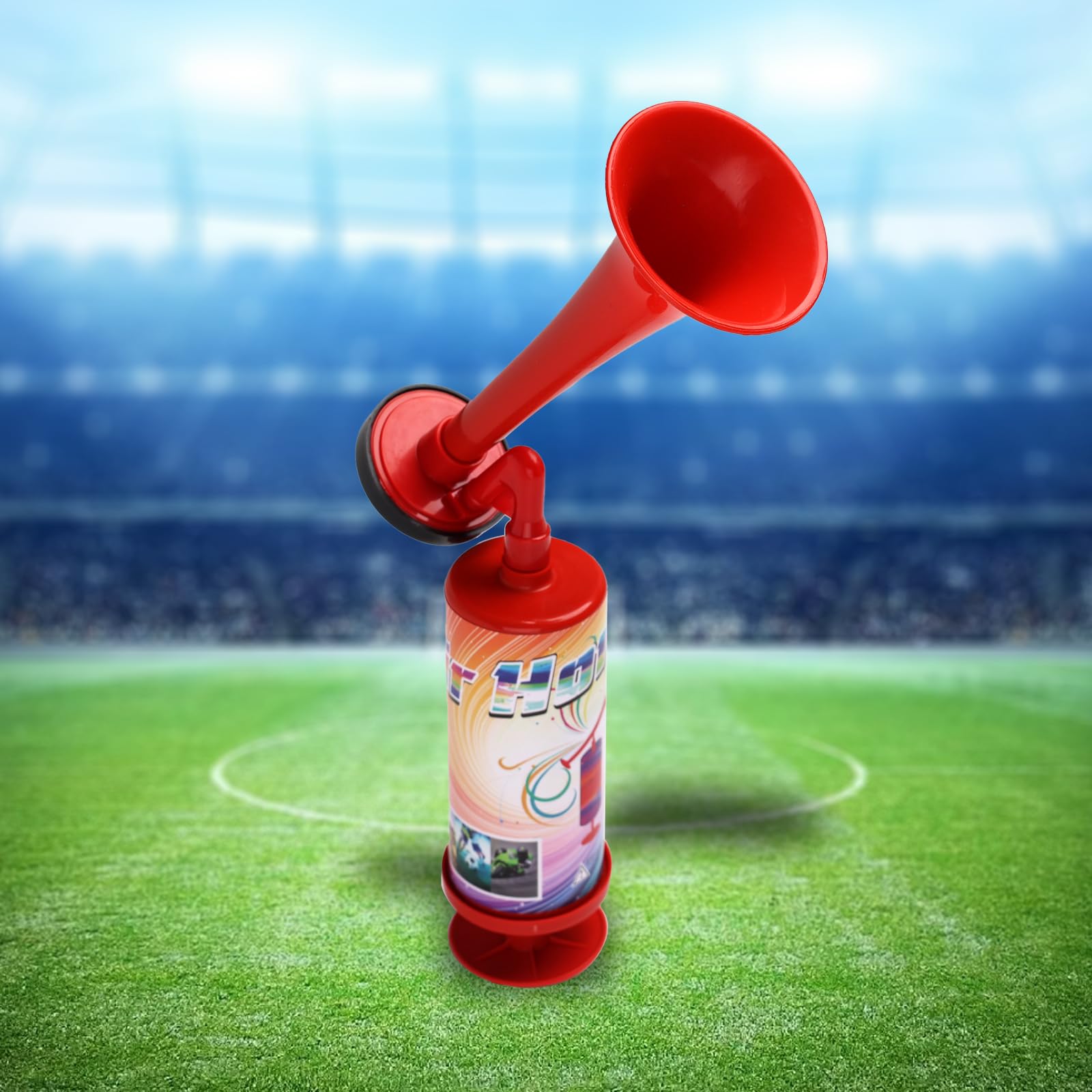 Handheld Airhorn Air Horns for Safety Handpush Horn, Party Noise Makers Horns for Boating Camping Party Supplies Xmas Holiday Celebration Favors BANHAO