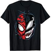 Marvel Spider-Man Maximum Venom Spider-Man Big Face T-Shirt