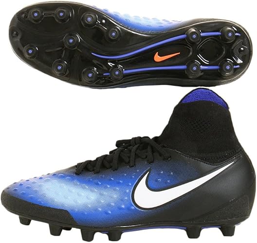 Amazon ナイキ マジスタ オーデン Ii Hg E ブラック ホワイト Pブルー 27 0 Nike ナイキ サッカー