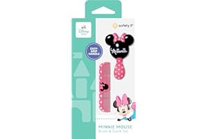 Disney Baby Minnie Hair Brush and Wide Tooth Comb Set