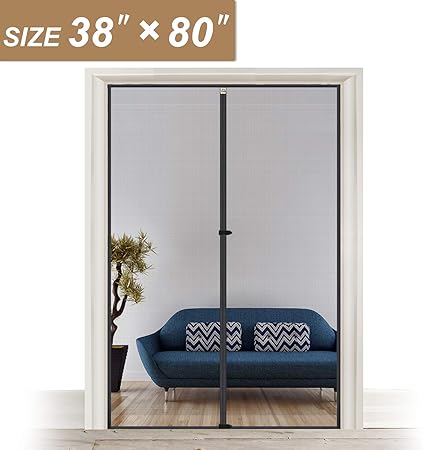 Amazon Com Magnet Screen Door Curtain 38 Mosquito Patio Screen