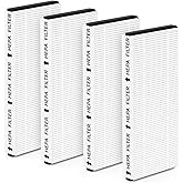 Harebery 4 Pack FV10VE1 Air Filter Replacement Compatible with Panasonic Energy Recovery Ventilator FV10VE1, FV-10VE1, FV10VEC1, FV-10VEC1, FV10VEC2