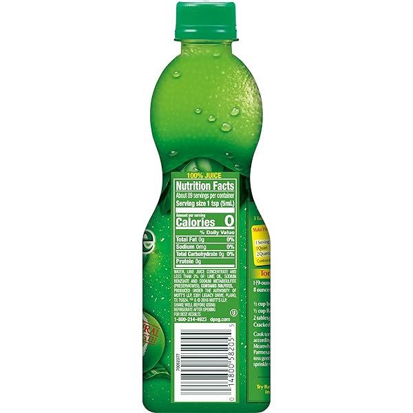 REALIME 100% LIME JUICE, 15 FL OZ BOTTLE, MADE WITH LIME JUICE FROM CONCENTRATE, GLUTEN-FREE, SODIUM FREE, PERFECT MIXER TO ADD TO COCKTAILS AND MARINADES