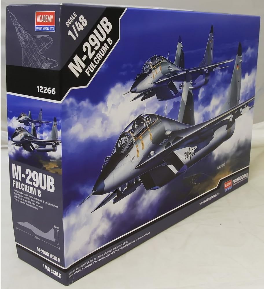 Academy 1/48 Mikoyan MiG-29UB Fulcrum # 12266 - Plastic Model Kit