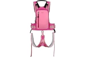 skiguard Ski Harness Trainer for Kids: Teach Your Child The Speed Control of Skiing and Snowboarding - Shock Absorbing Leashes - Mini Backpack - Adjustable Seat Harness - Perfect for Beginners