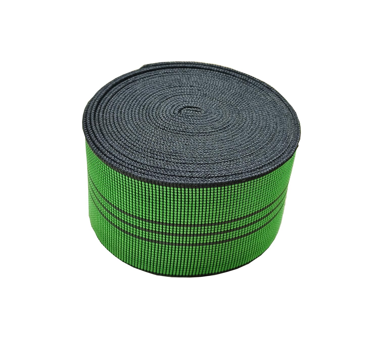 AngYang23 Upholstery Elastic Webbing Stretch Latex Band Furniture Repair DIY Modification Sofa Chair Couch Material Replacement (Green 7cm 6m) — image 1