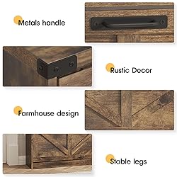Halitaa Shoe Cabinet with 3 Flip Drawers & 2