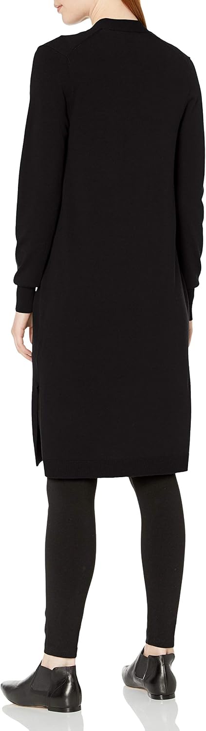  Brand - Lark & Ro Women's Premium Viscose Blend Lightweight Long Sleeve Open Front Cardigan: Clothing
