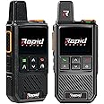 Rapid Radios Nationwide LTE Walkie-Talkie - Two-Way Radio - Unlimited Range POC Two Way Radios Set