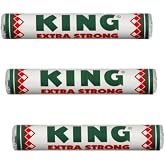 King Peppermints Extra Strong Mint Candy - (3-Pack) - Dutch Holland Mints Candies, 1.55 oz Per Roll