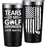SpenMeta Golf Gifts for Men, Golfers - Funny Fathers Day Christmas Birthday Golf Lovers Gifts - 20oz Cool Golfers Tumbler Cup