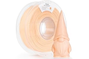 AMOLEN 3D Printer Filament PLA, True High Speed 600mm/s 1.75mm PLA Filament Peach Fuzz (Flesh color)PLA, 1KG/2.2lb, Dimensional Accuracy +/- 0.02 mm, Smooth & Non-Tangle, Fits for Most FDM 3D Printer
