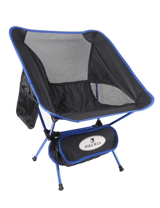 Hikeman Ultralight Portable Folding Camping Backpacking Chairs with