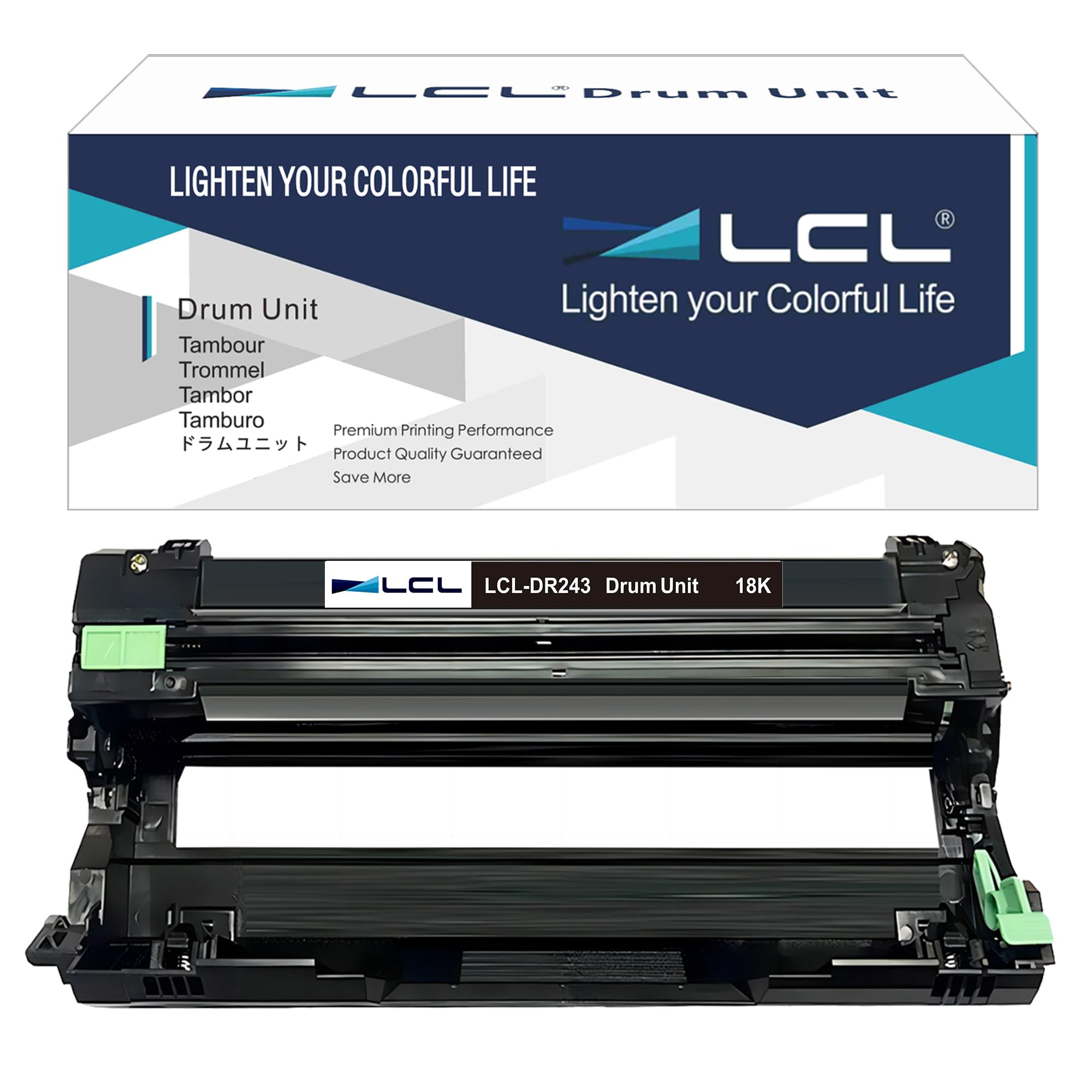 DR-243CL Drum Unit for Brother DR243CL Drum Replacement for Brother HL-L3210CW HL-L3230CDW HL-L3270CDW MFC-L3710CDW MFC-L3750CDW MFC-L3770CDW DCP-L3510CDW DCP-L3550CDW (1-Black)