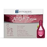 Dermoscent ATOP 7 Spot-On for Small Dogs &amp; Cats Under 22 lbs (0-10 kg)