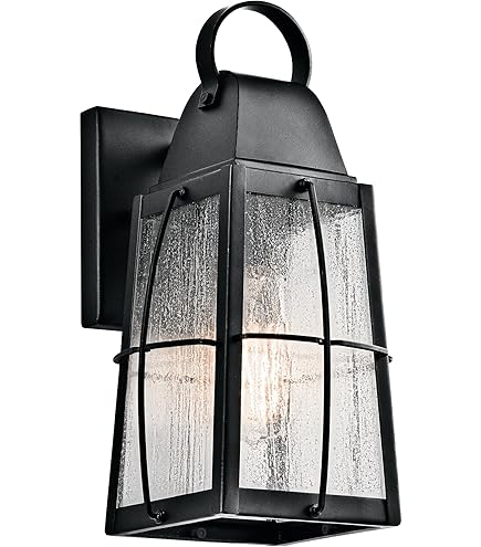 Kichler Linford 1-Light 13.75-in H Outdoor Wall Light in Olde