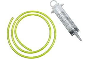 Motorcycle Brake Reverse Bleed Kit with Syringe and 4 ft tubing by Brakecrafters