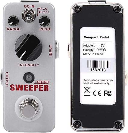 Amazon ファンキーなスタイルのintensityノブベースフィルターエフェクト ギターフィルターエフェクト プレーヤーギター用のトゥルーバイパス ワウ 楽器